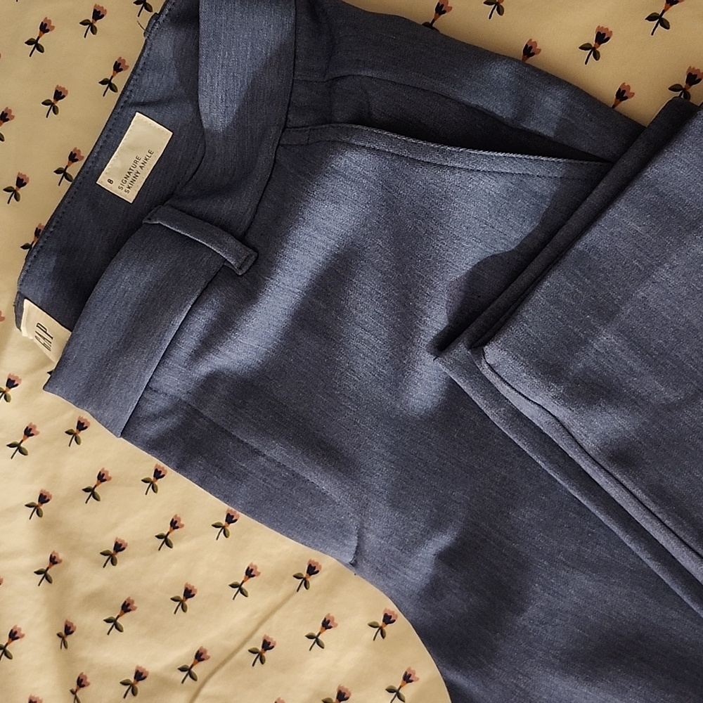 GAP Light Blue Skinny Ankle Pants